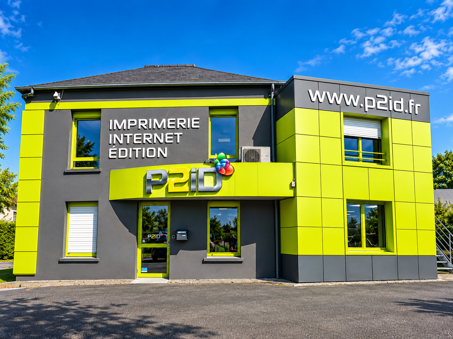Locaux de P2ID, agence de communication à Redon